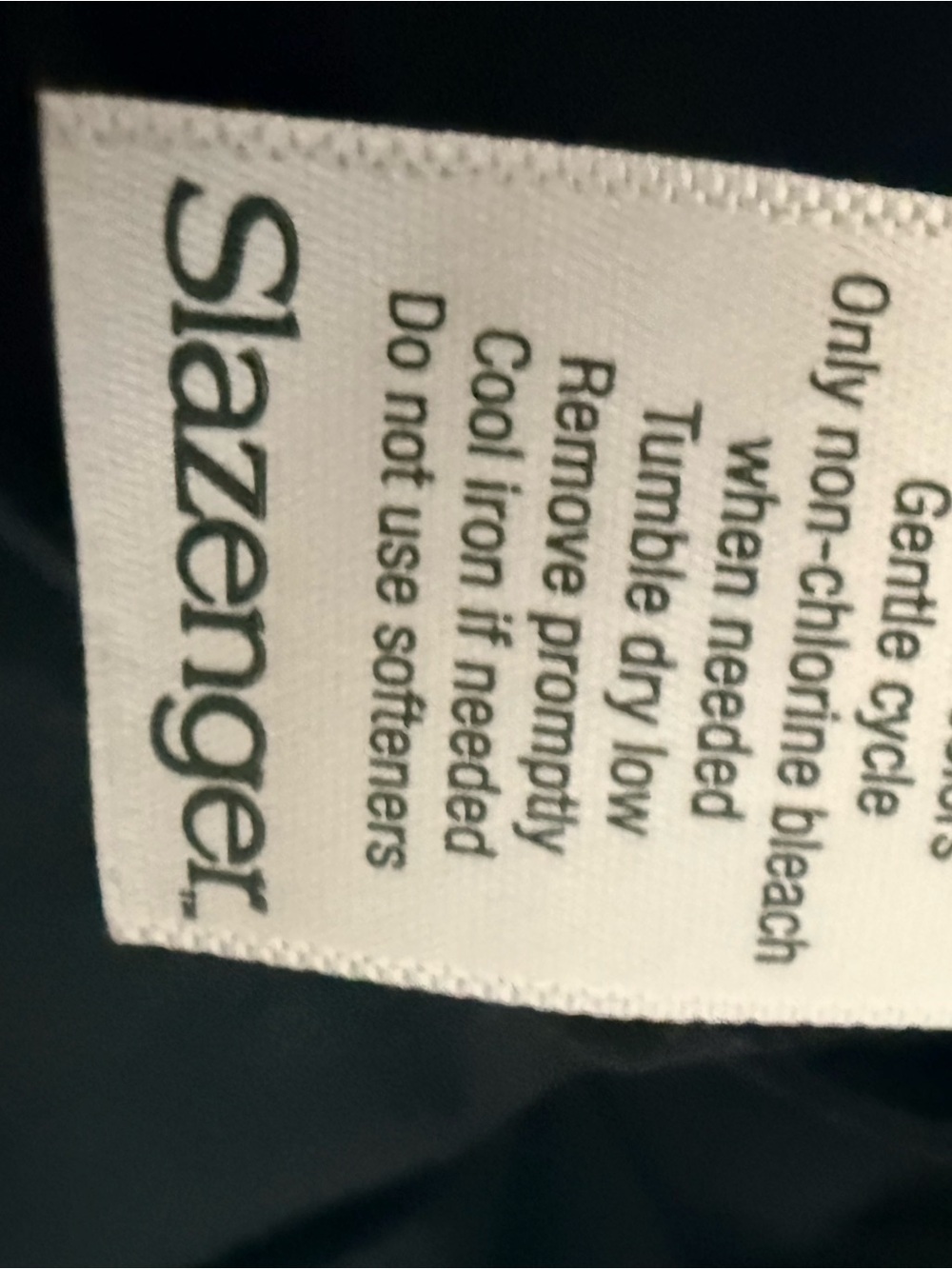 Slazenger Women's Golf Pants Black Size 12 Straight Leg Flat Front Belt Loops - Picture 6 of 6